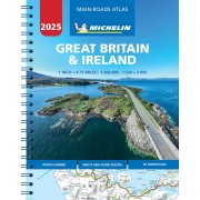 Storbritannien Vägatlas Michelin A4 2026
